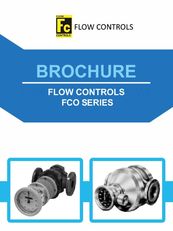 Oil Flow Meter Type FCO