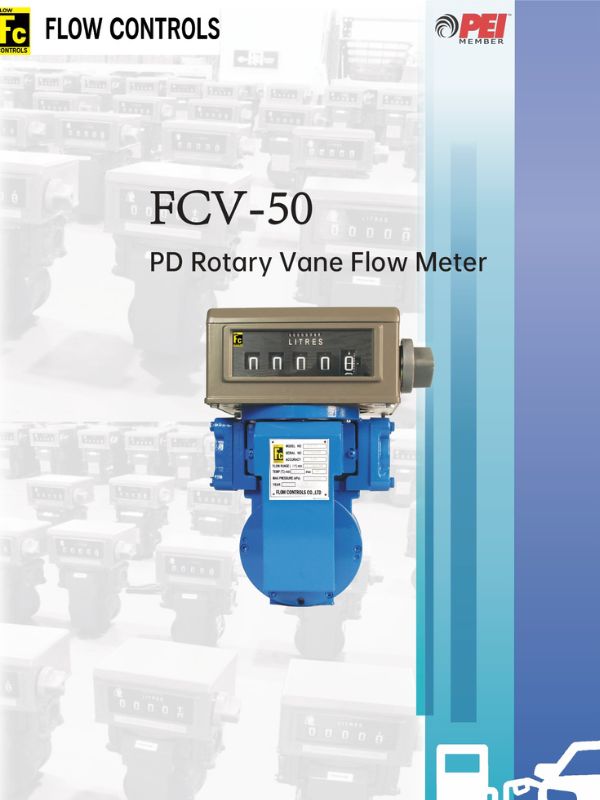 FCV Series Flow Meter For Fuel Transfer