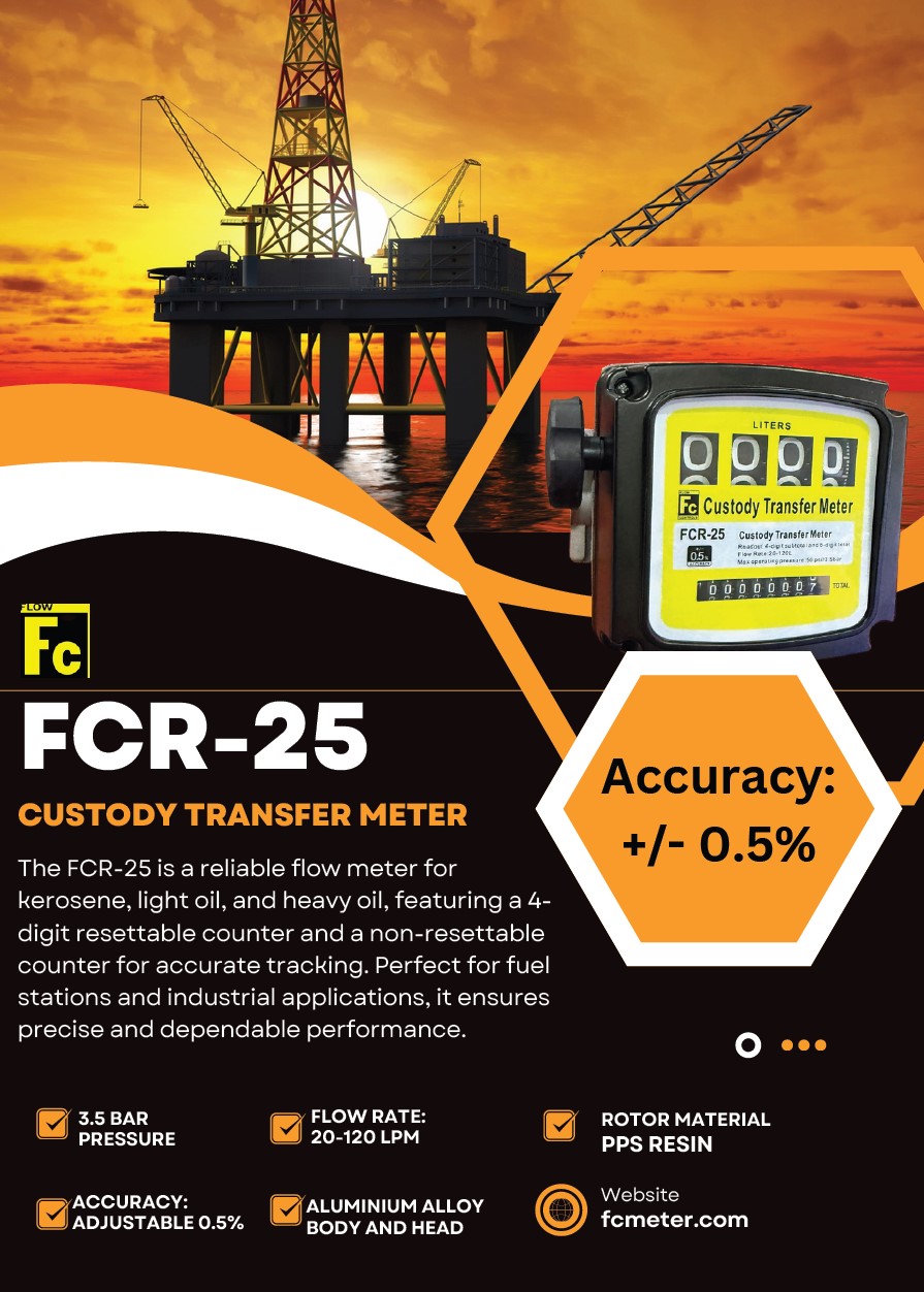 FCR-25 Mechanical Flow Meter