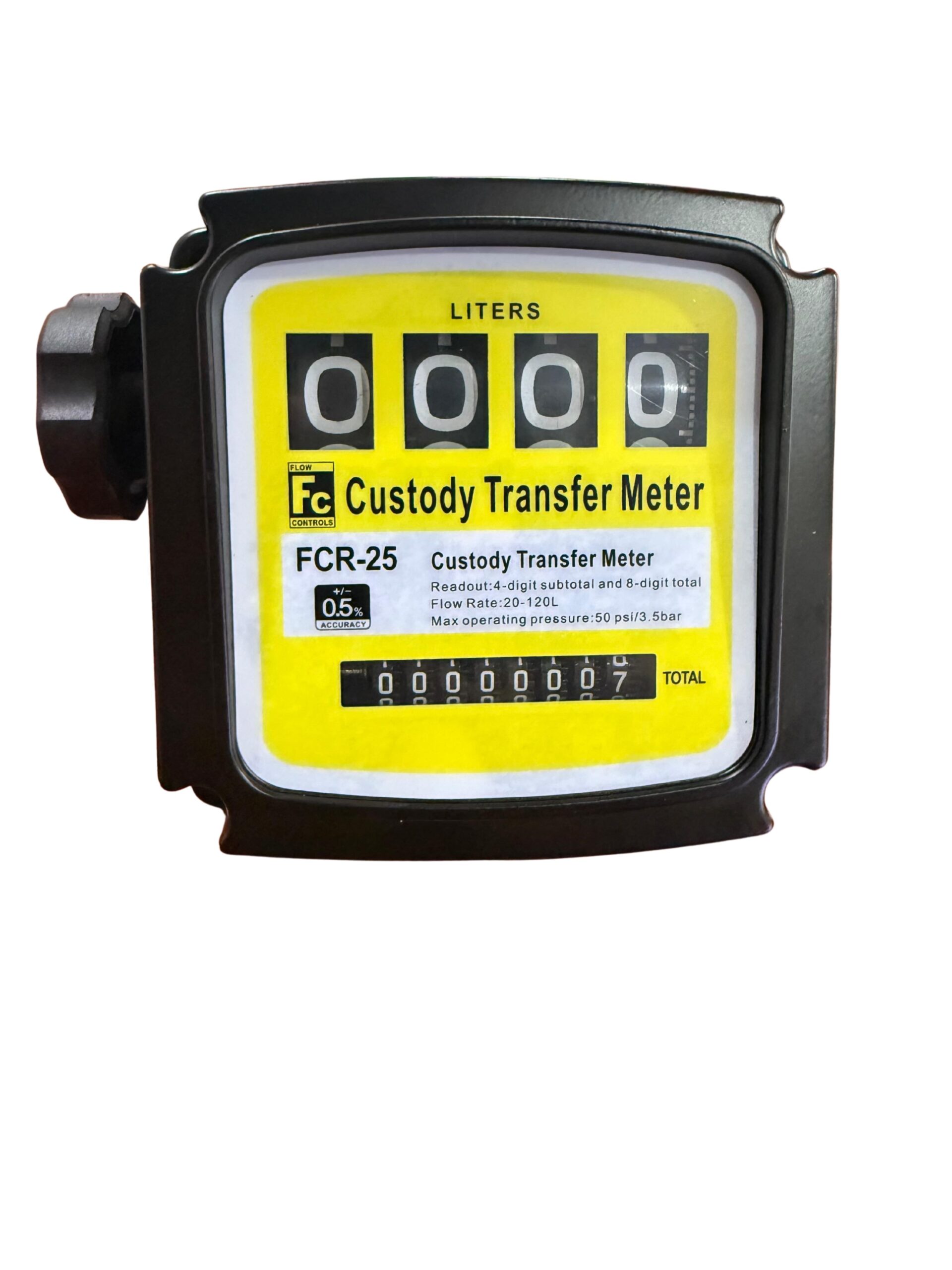 Flow Meter Flow Controls Type FCR-25 For Diesel Fuel